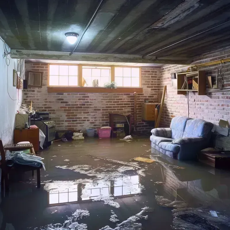 Flooded Basement Cleanup in Southwick, MA